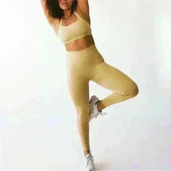 Set Active X Revolve “Sculptflex” Leggings In Cider Size Medium New Without Tags - Picture 2 of 7